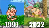 Evolution of Joe & Mac Games [1991-2022]
