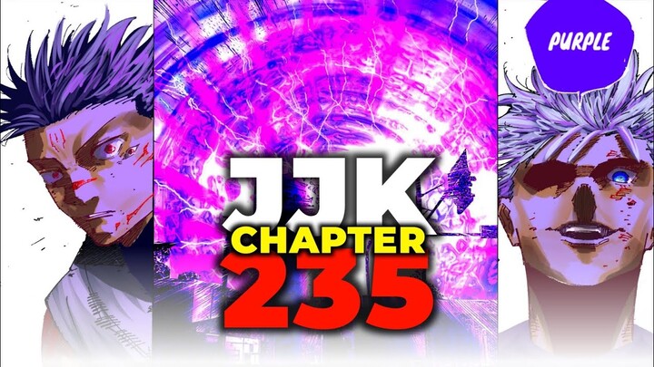 GOJO FIX MENANG??? LEDAKAN PURPLE MENGHANCURKAN SHINJUKU!!! - JUJUTSU KAISEN CHAPTER 235