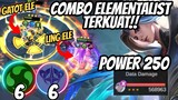 COMBO ELEMENTALIST TERKUAT ! GATOT B3 FT LING B3 ASTRO ELEMENTALIST POWER 250 ! MAGIC CHESS