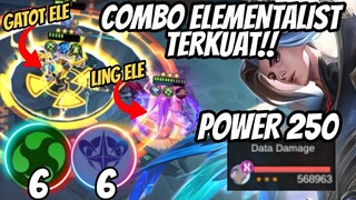 COMBO ELEMENTALIST TERKUAT ! GATOT B3 FT LING B3 ASTRO ELEMENTALIST POWER 250 ! MAGIC CHESS