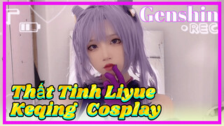 Thất Tinh Liyue Keqing Cosplay