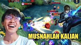 Gusion Membabi Buta Pisonya Sakit Banget - MOBILE LEGENDS