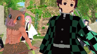 [MMD] Renai Circulation x demon slayer corps