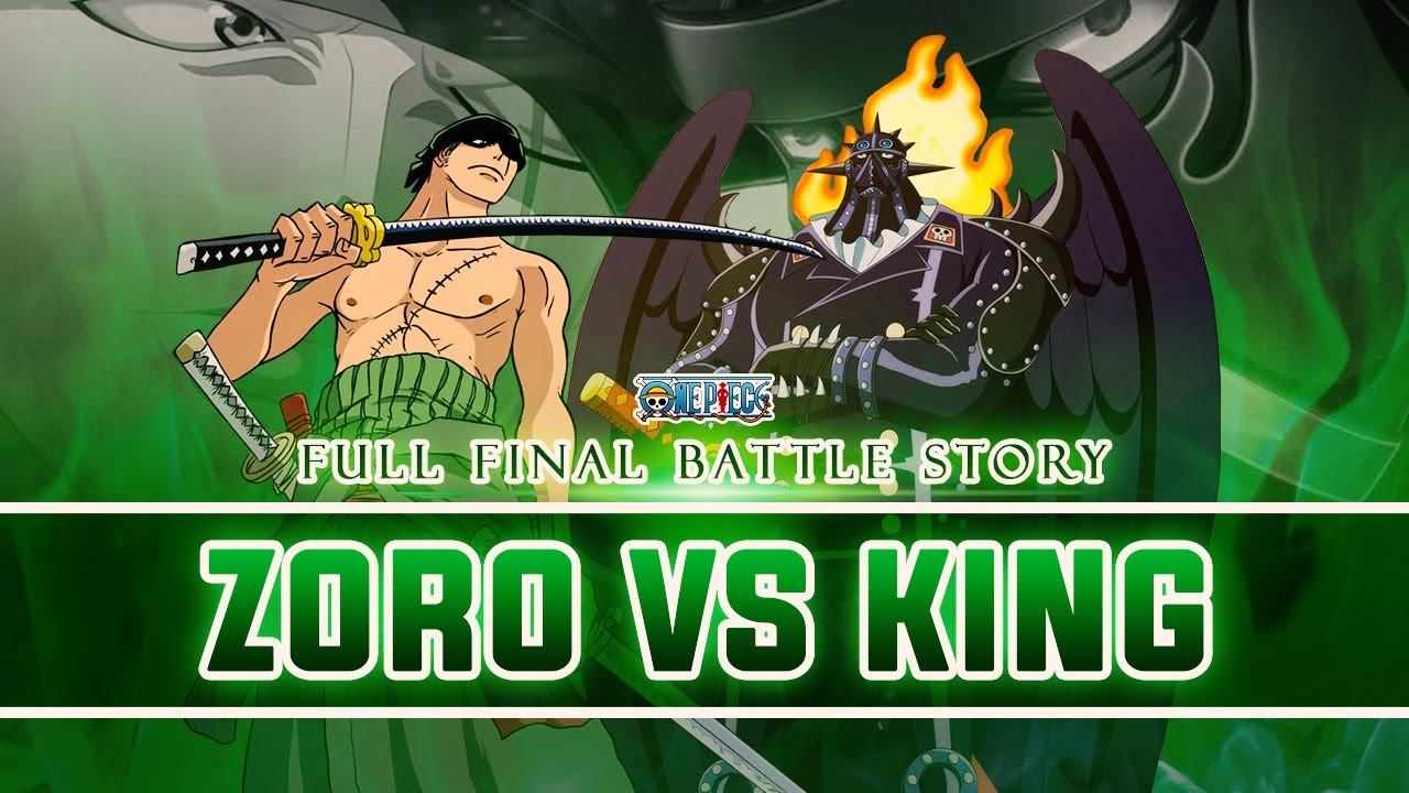 JOUNIN REACT - REAGINDO Zoro Vs King