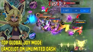 TOP GLOBAL JOY UNLIMITED DASH AWALNYA DI RUSUH MALAH MUSUH YANG RATA! TUTORIAL JOY HYPER -MLBB