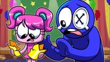 BLUE SAD STORY - Roblox Rainbow Friends Animation