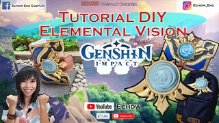 TUTORIAL DIY GENSHIN IMPACT ELEMENTAL VISION