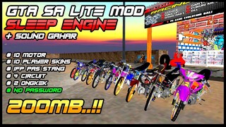 200MB ❗❗ GTA SA LITE MOD DRAG SLEEP ENGINE TERBARU 2022 // GRAFIK HD // NO PASSWORD