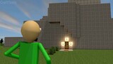 CLASSIC BALDI'S BASICS VS GRANNY 3 CHALLENGE REMASTERED! Minecraft Horror Game Animation Video