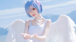 Promise! Let's go to the sea with Rem❤ Angel Rem COS