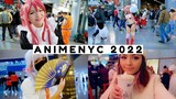 ANIMENYC 2022 VLOG ✨ ayaka (genshin impact), milim nava, marin kitagawa cosplay 🎀