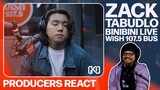 PRODUCERS REACT - Zack Tabudlo Binibini Wish Bus Reaction