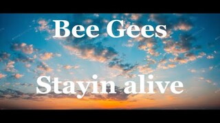 Bee Gees - Stayin' Alive[영어자막/한글번역]