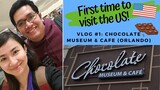 FIRST TIME TO VISIT THE US!   VLOG#1: The World of Chocolate Museum & Cafe