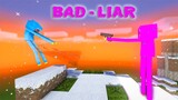 Bad Liar - Minecraft Animation // HUGGY WUGGY AND KISSY MISSY (Love Story) #short