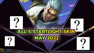 Upcoming 5 May Starlight Skin Choices || Paquito Fulgent Punch Starlight Skin Mobile Legends || MLBB