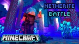 Netherite Battle | Minecraft Bedrock (Tagalog)