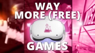 How To Find MORE (Free) Games On Quest 2 With App Lab & My Top 5!