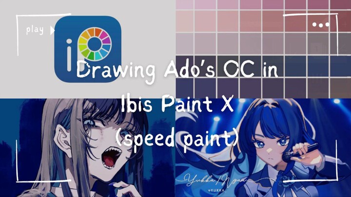Drawing Ado’s OC in Ibis Paint X | Fan Art Time!
