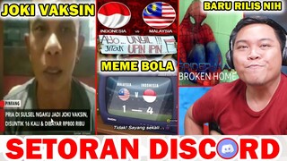 JOKI VAKSIN, MEME BOLA UNYIL VS UPIN IPIN, SPIDERMAN BROKENHOME - SETORAN DISCORD