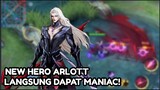 Hero Baru Arlott | Skill Mirip Lancelot, Apakah Mereka Sodara? | MLBB