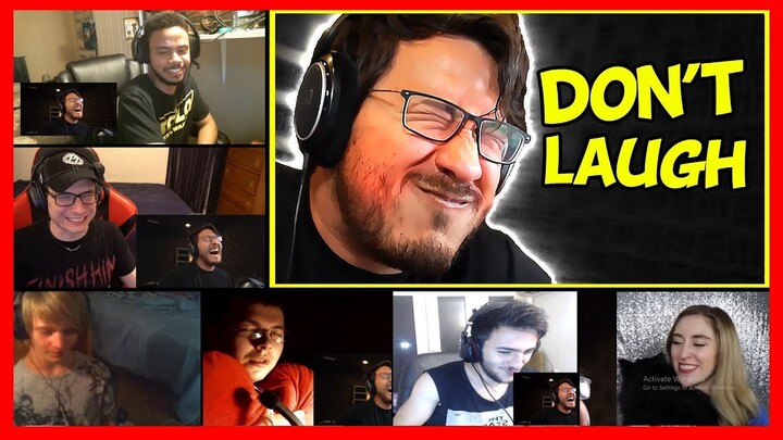 Markiplier Try Not To Laugh Challenge #21 REACTION MASHUP