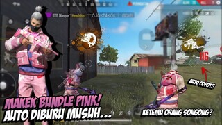 NEKAT MAKE BUNDLE PINK BERUJUNG GINI❗KETEMU PLAYER SONGONG + NGENDOK PULA... - FREE FIRE INDONESIA