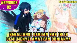 BERTEMU IBLIS CANTIK YG LUGU | Alur Cerita Anime Naze Boku No Sekai wo Daremo Oboeteinai no Ka EPS 2