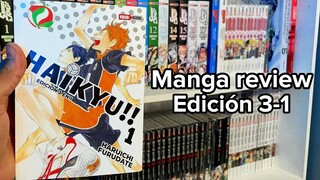 Haikyuu!! 3-1 Review (panini manga mexico)