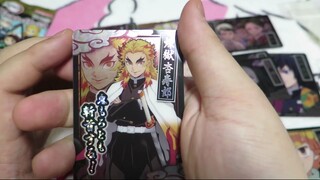 Pipa Nana’s unpacking routine: Demon Slayer food and play cards~just open it and it’s done!!