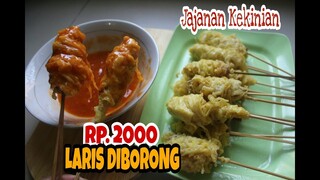 SOSIS GULUNG DIJUAL 2000 RUPIAH | JAJANAN INI JADI FAVORIT ANAK SEKOLAH