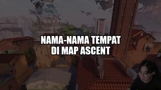 Nama nama tempat di Map Ascent yang mungkin harus kalian ketahui
