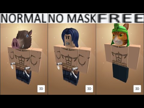 How To Make Inosuke Hashibira In Roblox - Bilibili