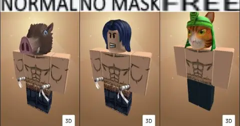 How To Make Inosuke Hashibira In Roblox - Bilibili