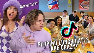 Latinos react to Filipino Friends INSANE SINGING while eating... 😳
