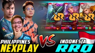 NEXPLAY PHILIPPINES vs. RRQ INDONESIA in RANK!! (Cross Server Match - PH vs INDO with Cambodian)