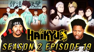 Unstoppable vs Unbreakable! Haikyuu reaction Season 2 Episode 19.