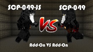 SCP-049 VS SCP-049-JS | Minecraft Add-On VS Add-On