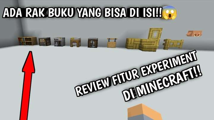 REVIEW FITUR EXPERIMENT DI MINECRAFT!!😱