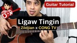 Ligaw Tingin chords (Zildjian x Cong TV Live) Wish 107.5 bus  - guitar tutorial ni Pareng Don