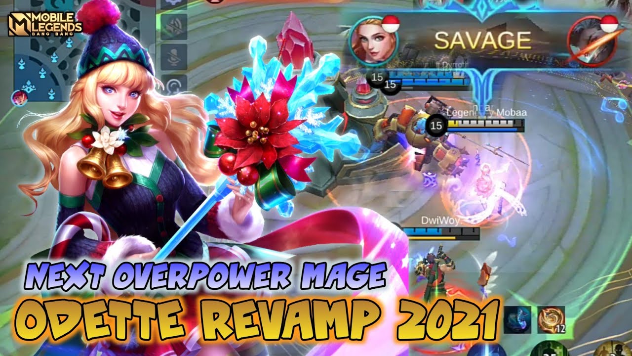 Odette Revamp , New Revamped Odette Gameplay - Mobile Legends Bang Bang -  BiliBili