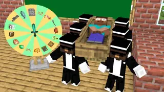 Monster School : Lucky Wheel With Coffin Dane Version - Funny Minecraft Animation