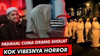 GERAKAN2 SHOLAT ANEH DAN SANGAT MENCEKAM🗿🗿🗿Reaction Horror