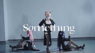 Sister Inazuma performs online Something dance cover