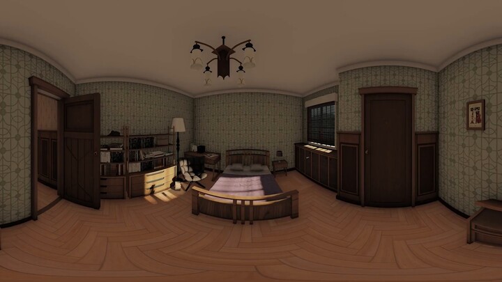 [Panoramic VR] It took seven days and seven nights to restore Aniya's house in "SPY×FAMILY" 1:1