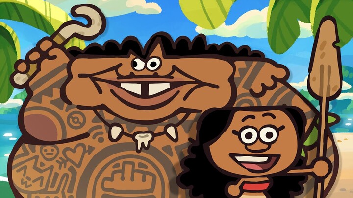 The Ultimate "Moana" Recap Cartoon