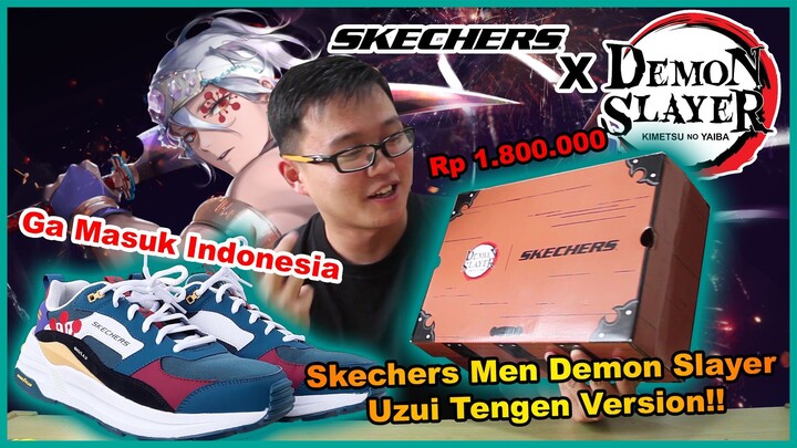 HYPE BEAST X WIBU COCOK  Review Sneaker Skechers X Demon Slayer Uzui Tengen Sneakers