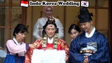 INTERNATIONAL COUPLE🇮🇩🇰🇷 KOREAN TRADITIONAL WEDDING @rizka.sangho