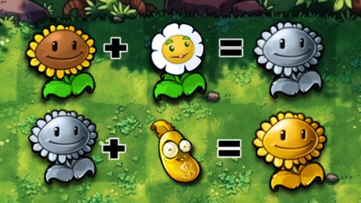 融合植物170：金银向日葵！