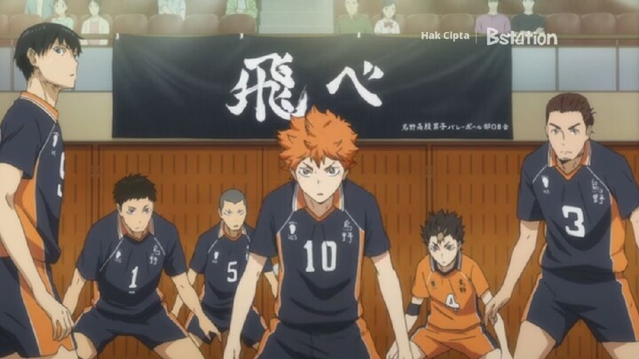 tim Karasuno anime haikyu